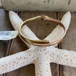 Two-tone Lucky Brand bracelet